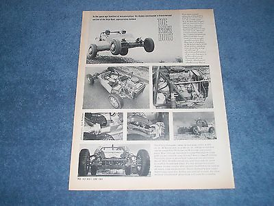 #ad #ad 1969 Desert Dynamics Mini Brute Off Road AWD Buggy Vintage Article $12.49
