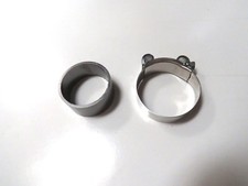 SUZUKI GSX600F EXHAUST SILENCER GASKET SEAL & CLAMP GSX600F GSX750F 1998 >ON 