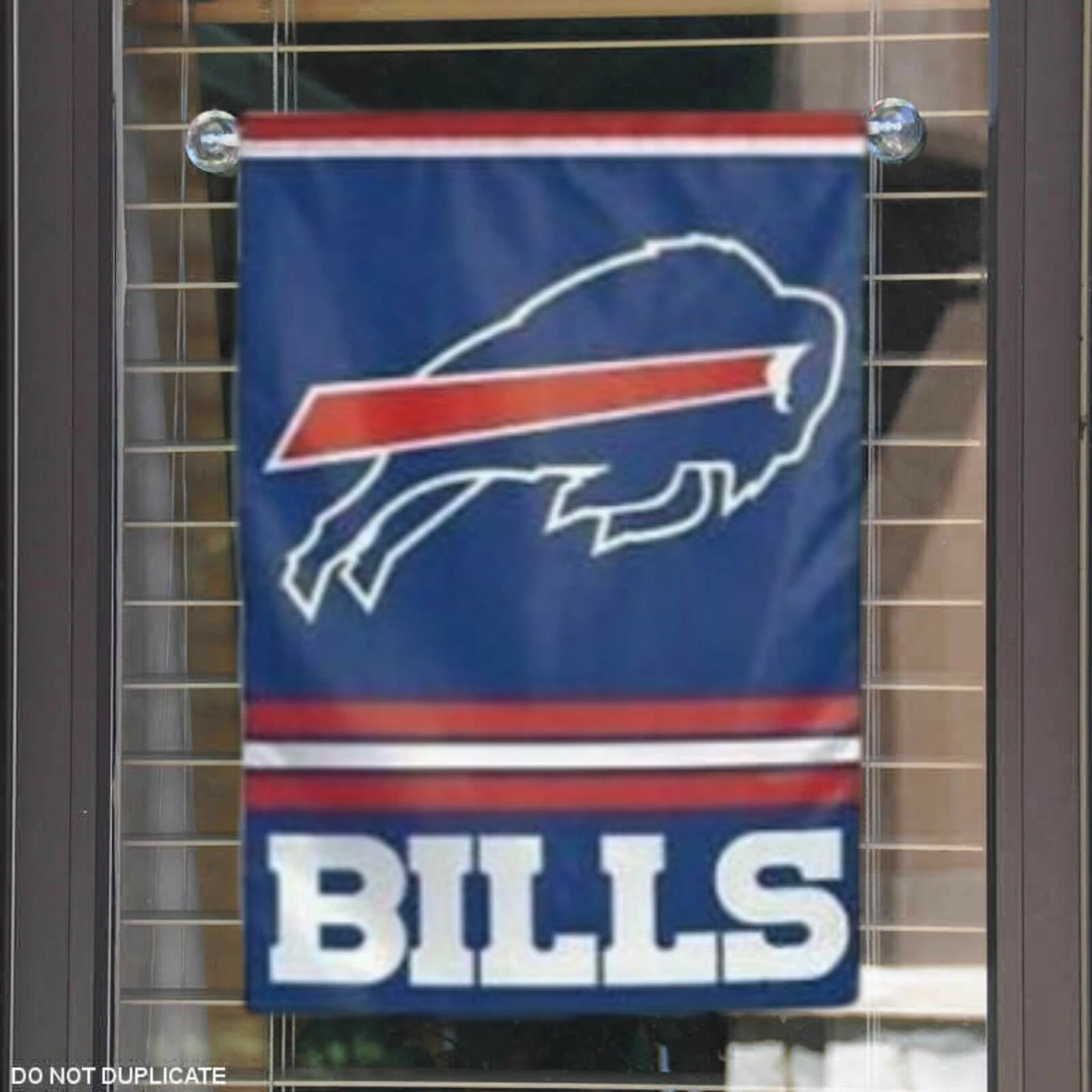 Buffalo Bills Double Garden Flag Outdoor Window