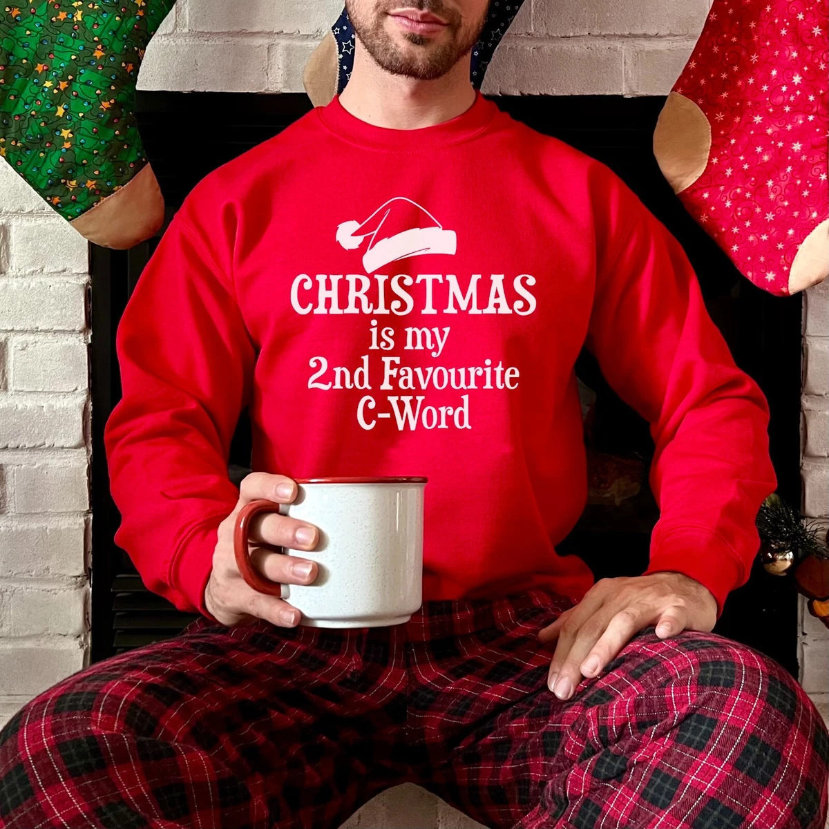 Christmas is my 2nd favourite C word Jumper B RX301 Funny Rude