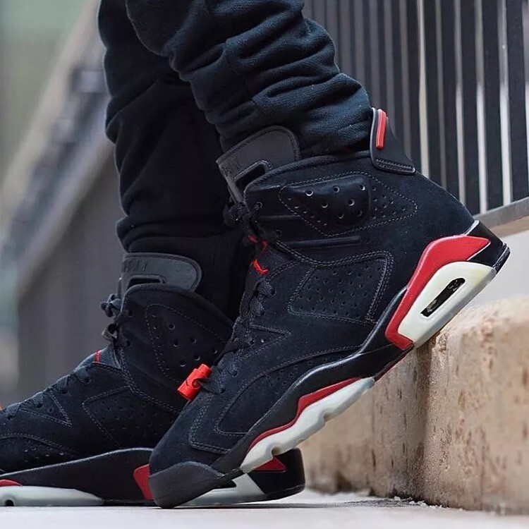 Air Jordan 6 Retro Infrared Black 2014 New DS - Men's Size Air Jordan 6 Retro Infrared Black 2014 New DS - Men's Size
