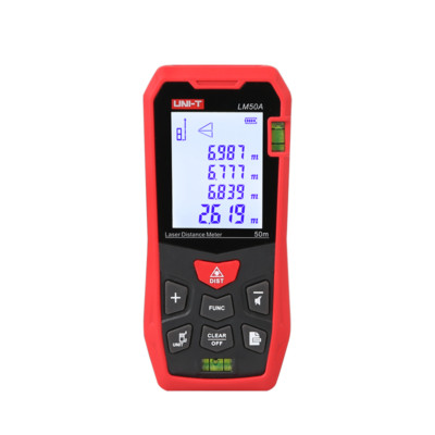 UNI-T LM50A Mini Laser Distance Meter Handheld Infrared Measuring Instrument