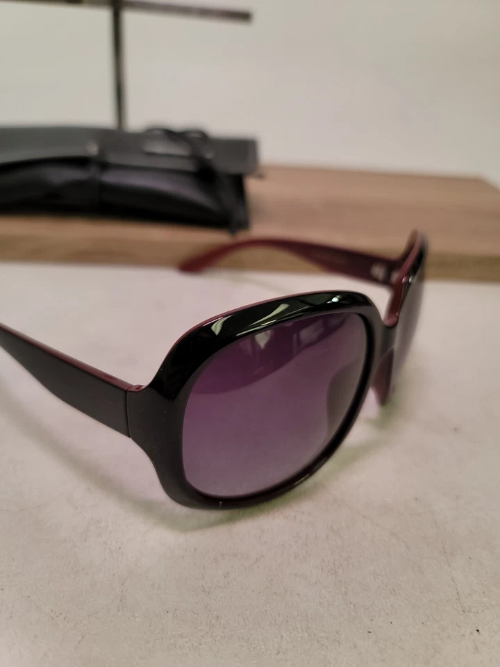 Gafas de sol Merry's de gran tamaño negras/rojas 62-18-128 Foto 2 de 4