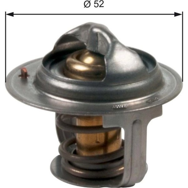 Gates TH47188G1 Thermostat KüHlmittel FüR Fiat Sedici 189-image