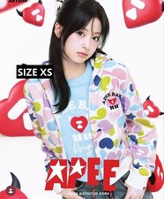 A Bathing Ape WMNS Baby Monster Heart Badge Zip Hoodie Multi Size XS