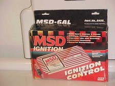 Msd Ignition Control 6al Part 6420 Nos W Box Paperwork Multiple Spark Discharge