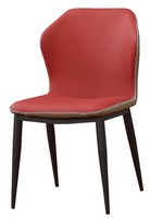 Stuhl 1X Luxus Design Polster Design StüHle Sitz Lehn BüRo Esszimmer Holz Neu