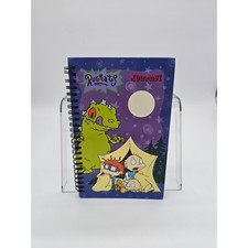 1999 Rugrats Journal Notebook Spiral Bound Nickelodeon Vintage Collectible