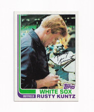 1982 Topps #237 Rusty Kuntz
