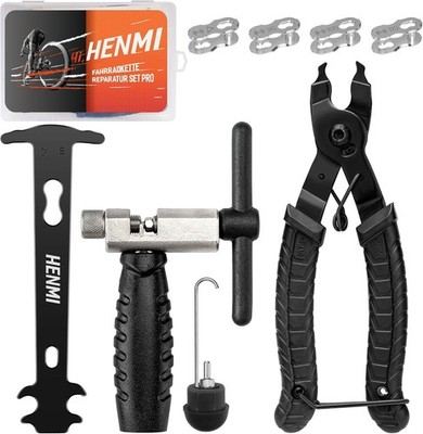 Chain Riveter Bicycle, Chain Pliers, Chain Lock Pliers and 4 Pairs Bicycle Ch...
