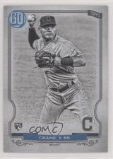 2020 Topps Gypsy Queen Black and White 43/50 Yu Chang #171 i2t