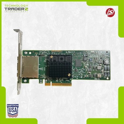 SAS9207-8e LSI 8 Port 6Gb SAS PCI-E 3.0 HBA H3-25427-02E 500605B W/ Long Bracket