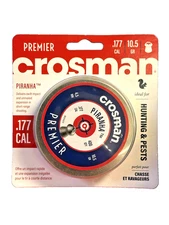 Crosman, Premier, Piranha, Swift Impact, Unrivaled Expansion, .177 Caliber, 400