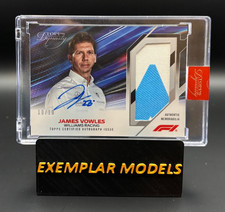 2023 Topps Dynasty Formula 1 F1 James Vowles Single Patch Auto Williams