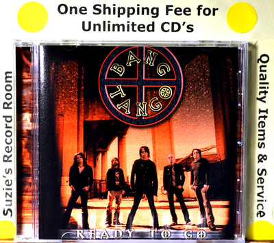 CD Bang Tango Ready to Go LIKE NEW Hard Rock GLAM METAL Hair Band -COUPONS!