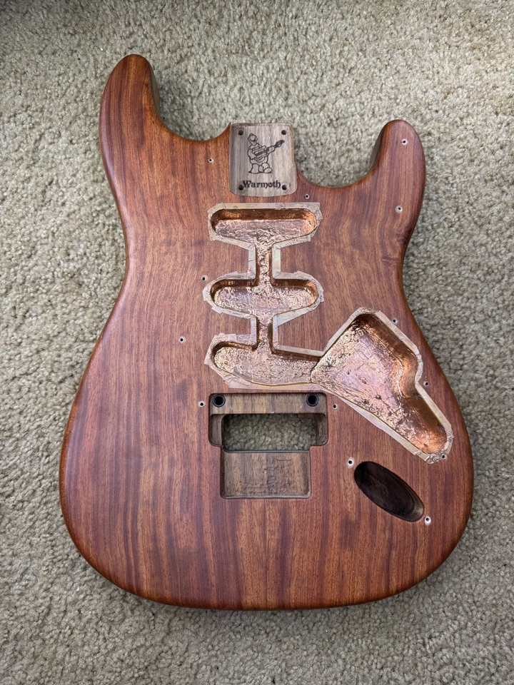 Cuerpo de guitarra Warmoth cuerpo Stratocaster Floyd Rose trémolo cuerpo de guitarra de repuesto Foto 2 de 4
