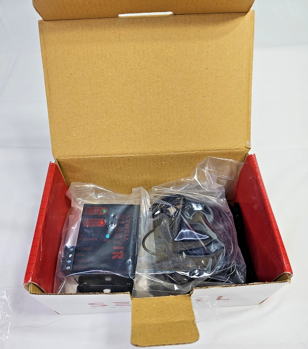 Sewell BlastIR SW-29311 Infrared (IR) Remote Control Receiver Kit (Black) NIB