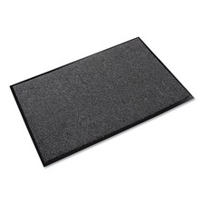Crown GS0046CH Rely-On 48" x 72" Olefin Indoor Wiper Mat - Charcoal New