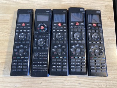 Control 4 C4-SR260 C4-SR250B-Z-B Broken Remote Control Lot of 5 Poor Condition