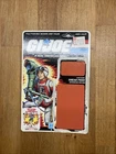 Sneak Peek V1 Vintage GI Joe Full Card Back Uncut File Card 1987 Hasbro ARAH