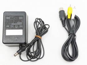 Sega Mega Drive HAA-2510 Console w/ Controller AV Cable AC Adapter Tested Japan