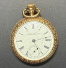 Sorry A Visitor Shut It Down 1895 Antique Waltham Pocket Watch Size 18 Open Face