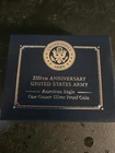 US Mint 250th Ann. United States Army American Eagle One Ounce Silver Proof Coin