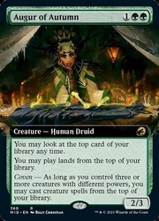 Augur of Autumn (Extended Art) Foil - Innistrad: Midnight Hunt #360