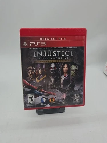 Injustice: Gods Among Us Ultimate Edition PlayStation 3 Cib Complete Mint Ps3