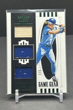 George Brett 2021 Panini National Treasures Game Gear Triple Relic /5 #GG-GB HOF