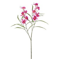 Kunstblume Orchideenzweig, 2Er Set, Farbe Pink, HöHe Ca. 77 Cm