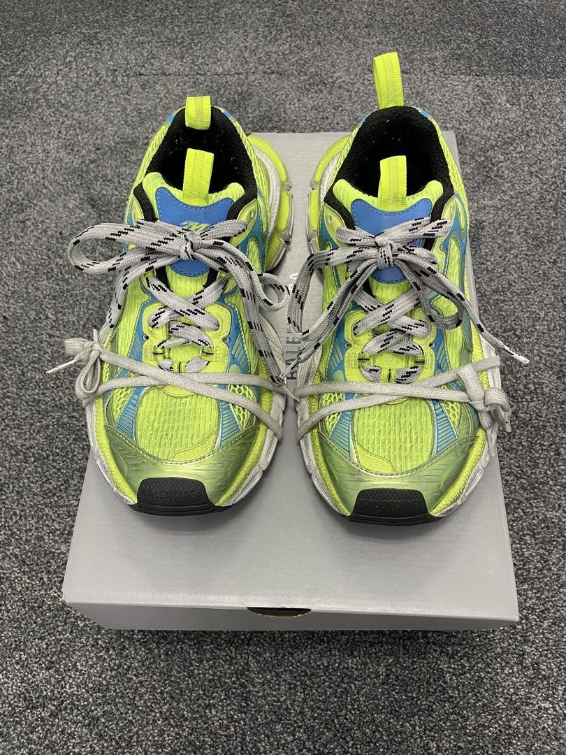 BALENCIAGA 10xl イエローサイズ42 Balenciaga 10Xl Sneaker in Grey, White, Green, Fluorescent