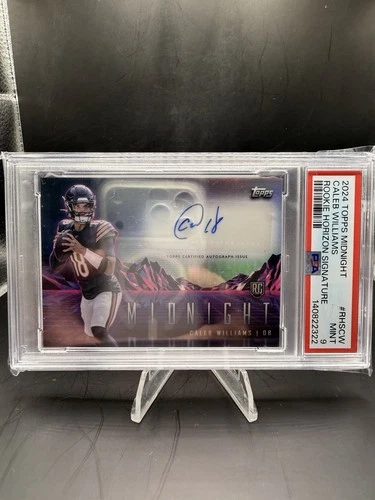 2024 Topps Midnight Horizon Caleb Williams ROOKIE AUTO #RHS-CW PSA 9 MINT