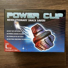 Power Clip NES Power Glove Chip Clip Retro 80s Nintendo Collectible Snack Saver