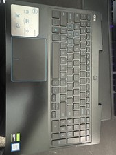 Dell G Series G3 15 3590 3500 Blue Backlit US Keyboard Palmrest Assembly