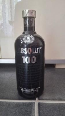 Absolut  100 vodka   / 50%  0,7l 