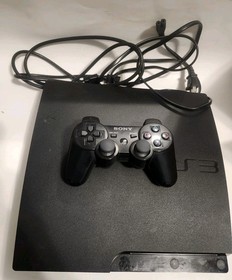 Sony PlayStation 3 PS3 Slim 160GB Console CECH-3001A Tested Working