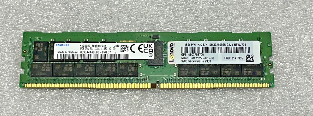 25+ Samsung DDR4 SDRAM ECC Network Server Memory (RAM) for sale
