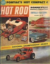 Hot Rod 1960 Nov impala custom pontiac bonneville drags