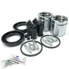 2X FRONT CALIPER REBUILD KIT PISTON FITS: BMW 1 SERIES 04-11 ATE TYPE SCR0030DX2