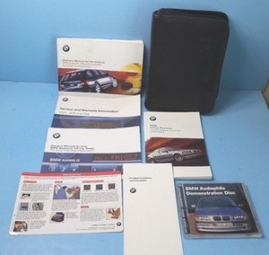 01 2001 Bmw 3 Series Sport Wagon 325i 325xi Owners Manual Ebay