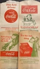 Vintage Lot of Four (4) 1930s COCA COLA Bottle Dry Sleeves – “New Old Stock”