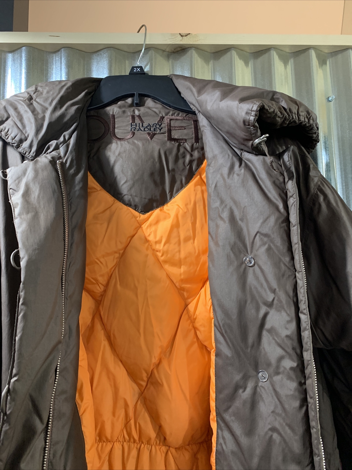 hilary radley down jacket