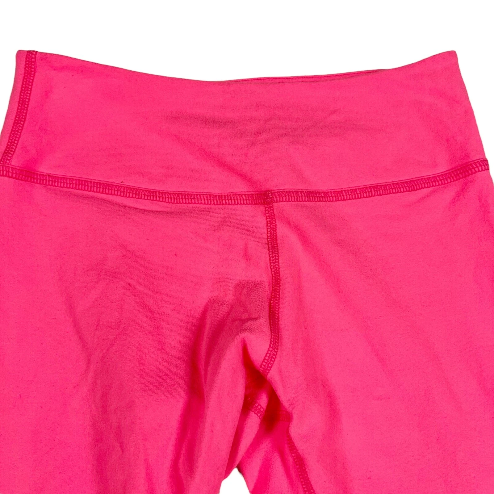 beyond-yoga crop hot fluorescent leggings