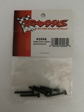 TRAXXAS RC 2556 Header Screws 3x23mm Cap Hex Screws 6 Black NEW