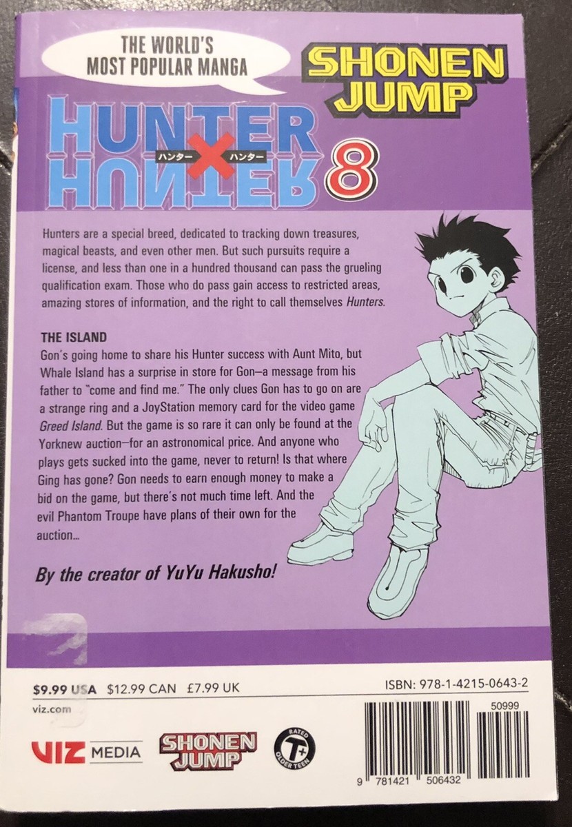 HUNTER X HUNTER VOL 08 by Yoshihiro Togashi Shonen Jump Viz Media