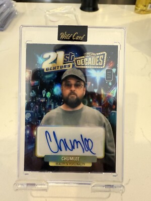 2024 Wild Card Decades Chum Lee Auto 21st Century 1/1
