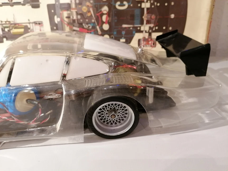 Carrera Structo 90328 Porsche 935 1:12 Transparent selten '79 TOP Rarität in OVP - Bild 4 von 4