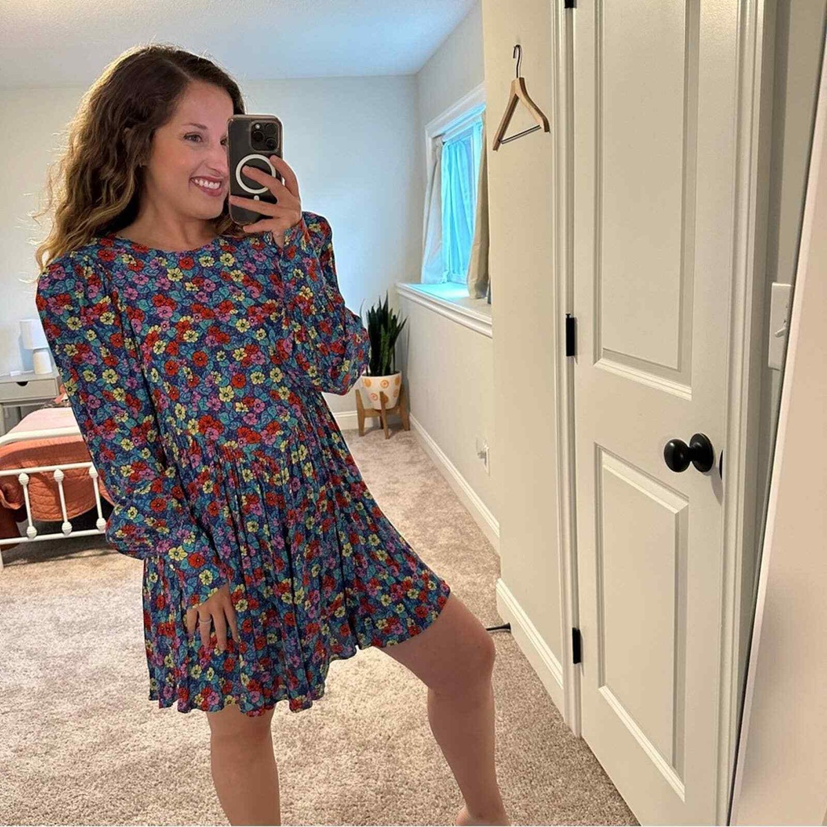ワンピース Rotate Birger Christensen Dress With Floral Pattern ROTATE BIRGER CHRISTENSEN Floral-print jacquard midi dress