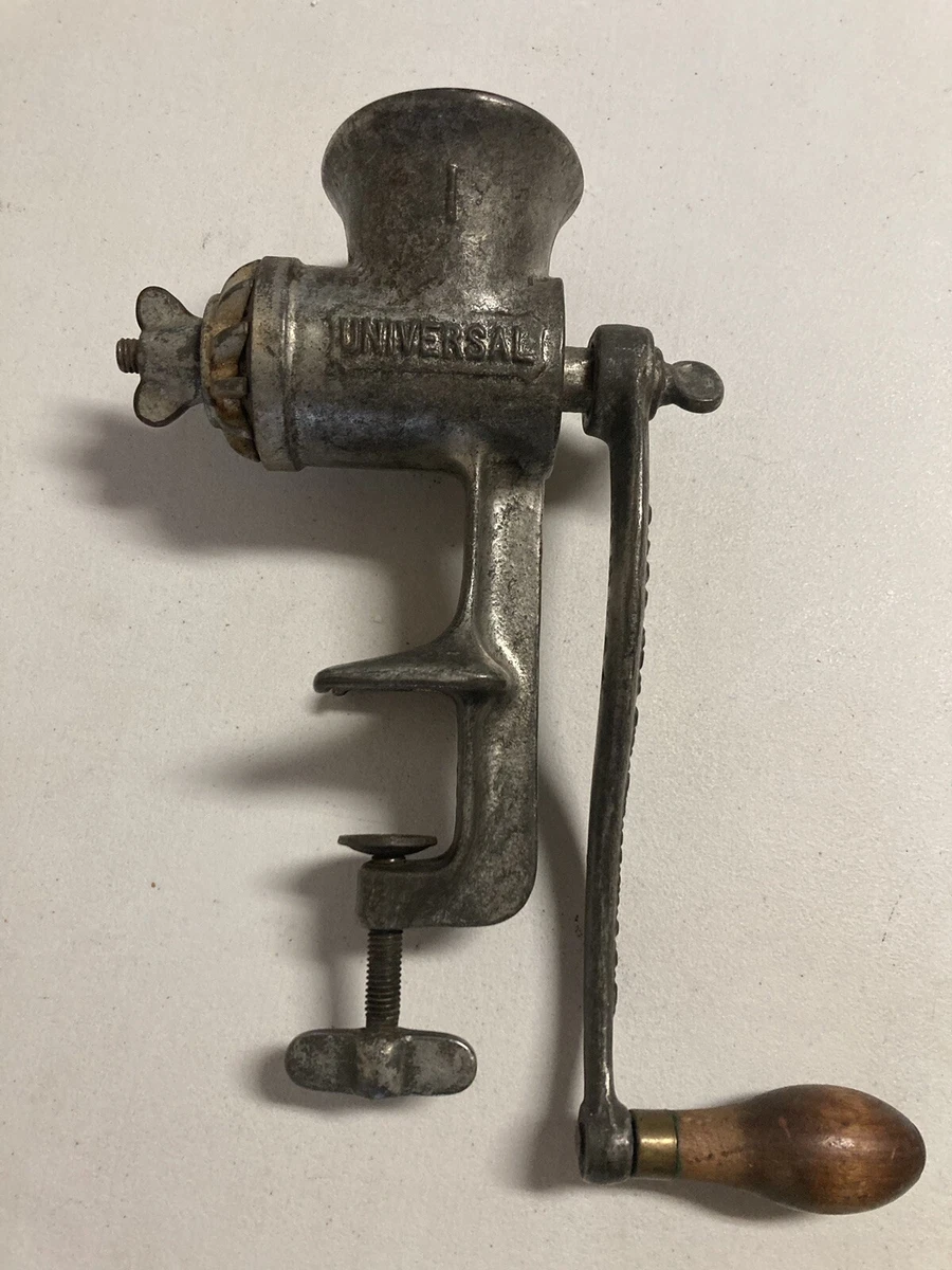 Hand operated meat grinder sale